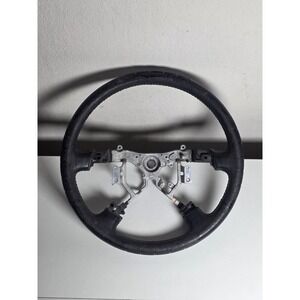 2003-2009 TOYOTA 4RUNNER LEATHER STEERING WHEEL BLACK USED OEM!